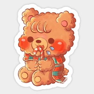 Osa Bebe Baston de Dulce Sticker